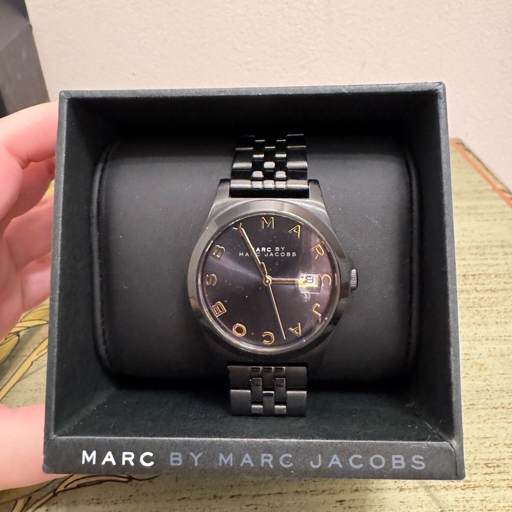 Marc by Marc Jacobs Elegant Black Watch